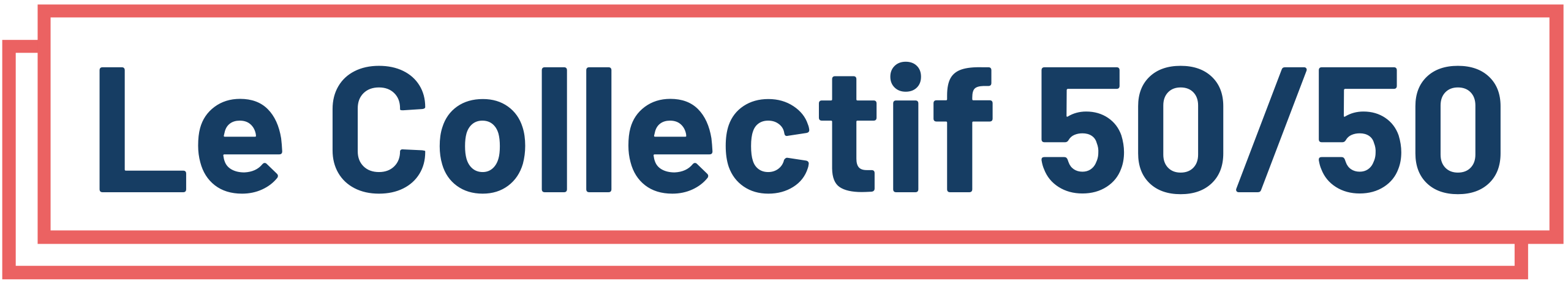 Collectif 50/50 logo