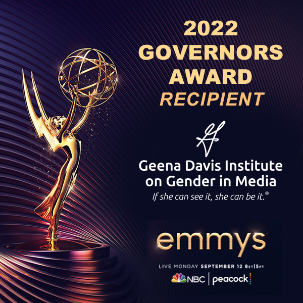 Geena Davis neemt Governors Award in ontvangst cover