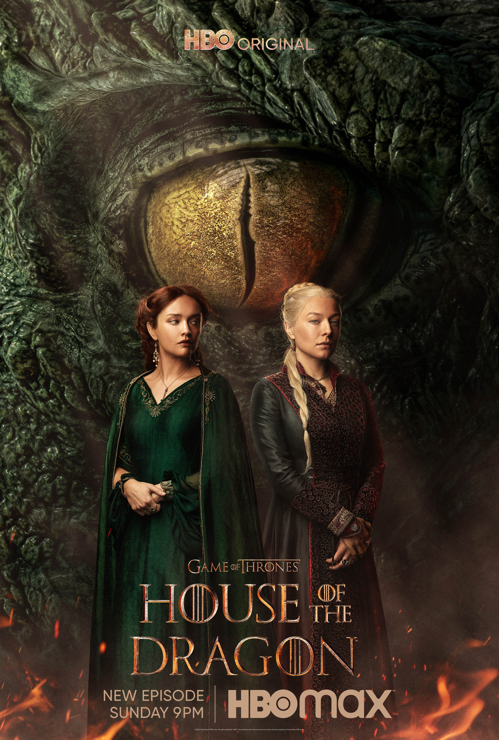 Game of Thrones versus House of the Dragon cover